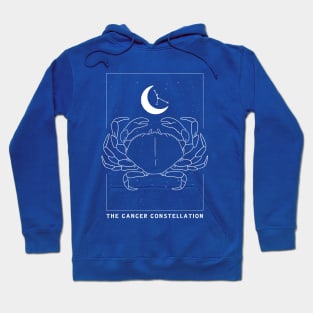 Cancer Zodiac Constellation Crab Hoodie